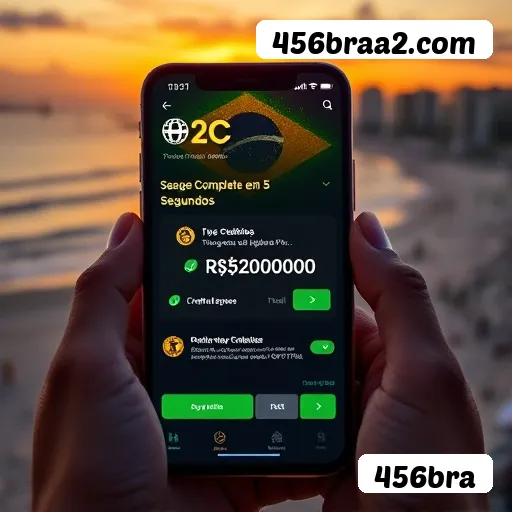 Conta 456bra sincronizada site e app